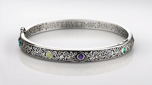 Bangle with Message: The New Trend in Personalized Jewelry - amangnyshop