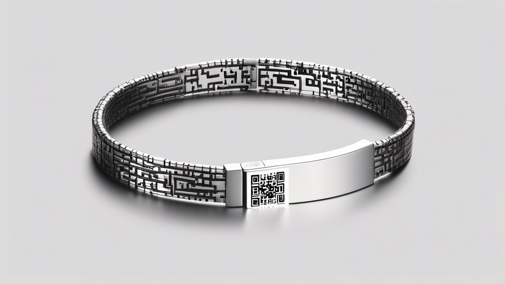 Revolutionizing Accessories: The Bracelet with a QR Code Message - amangnyshop