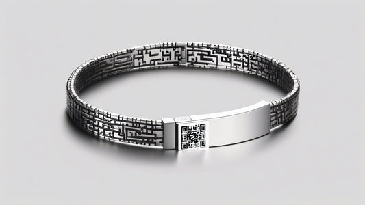 Revolutionizing Accessories: The Bracelet with a QR Code Message - amangnyshop