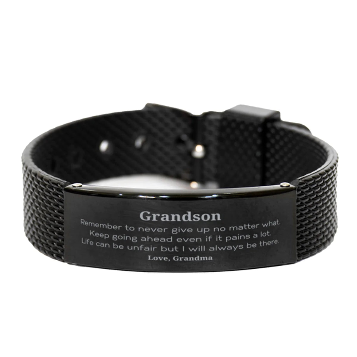 Black Shark Mesh Bracelet - amangnyshop