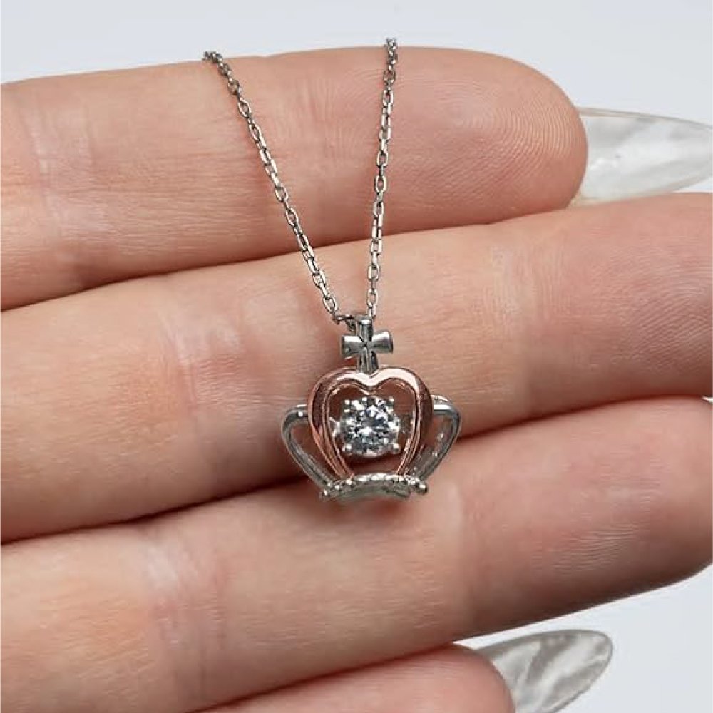 Crown Pendant Necklace - amangnyshop