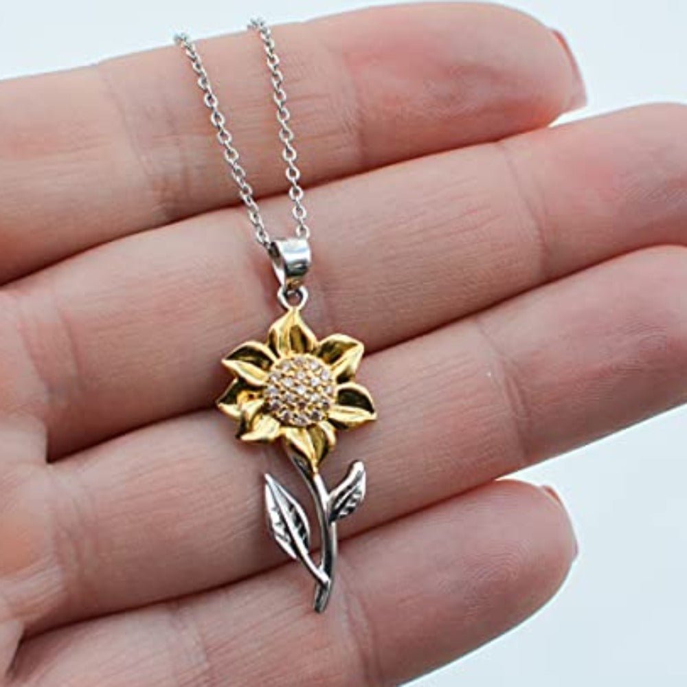 Sunflower Pendant Necklace - amangnyshop