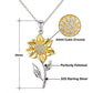 sarcasm stepdaughter sunflower pendant necklace i dont know what i did to deserve gifts for daughter present from dad for stepdaughter