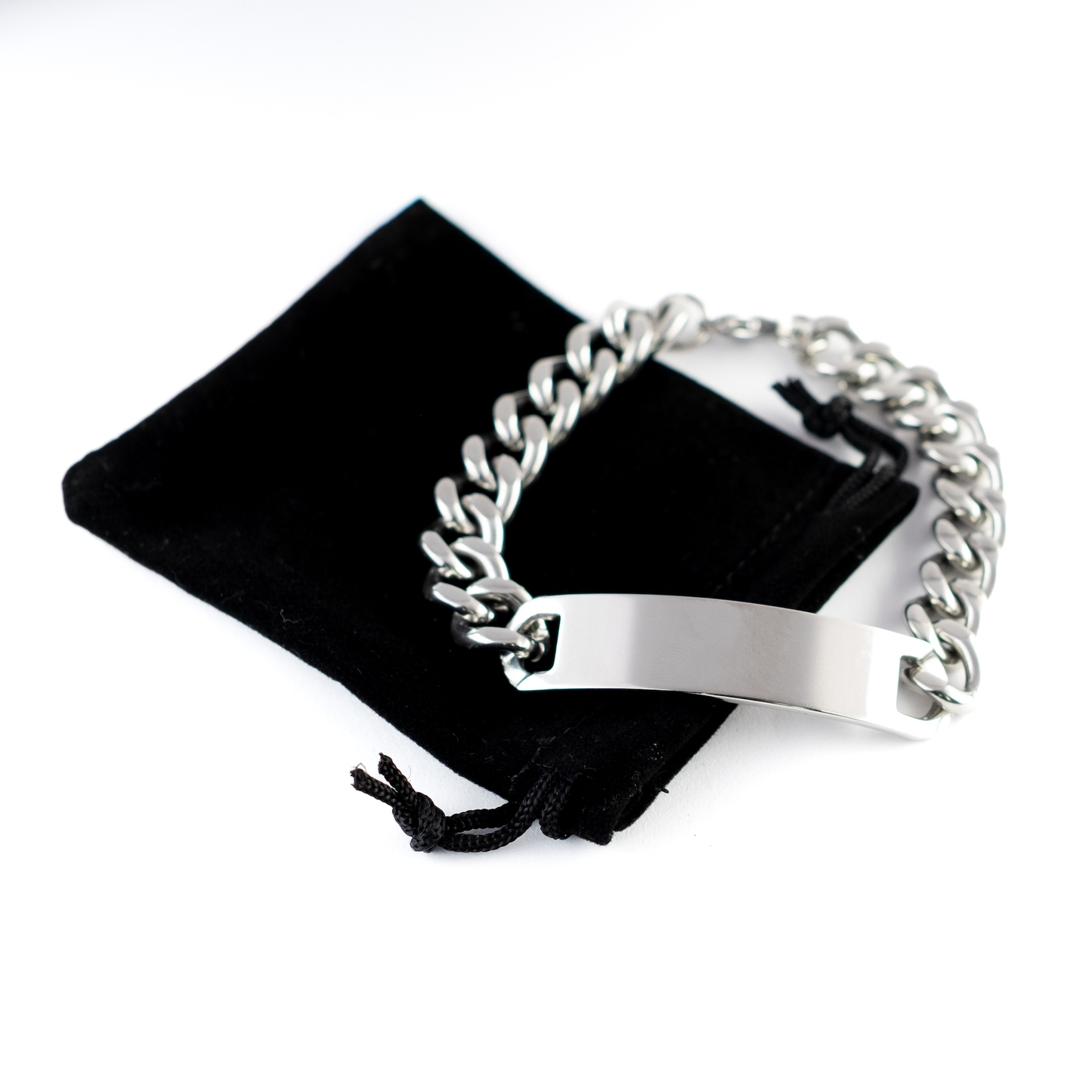 Bestie Cuban Chain Stainless Steel Bracelet - My Gratitude Endures, Birthday Gift for Her