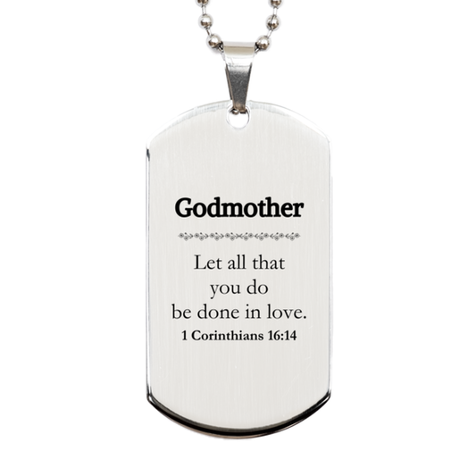 christian godmother gifts let all that you do be done in love bible verse scripture silver dog tag baptism confirmation gifts for godmother