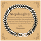 stepdaughter cuban link chain bracelet always so very proud of you inspirational stepdaughter birthday supporting gifts from stepmom